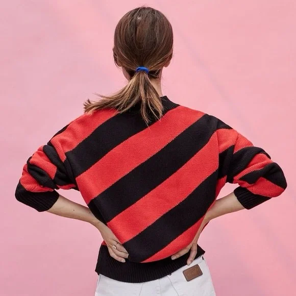 Clare V Drop Shoulder Poppy sweater, size M - Picture 2 of 7